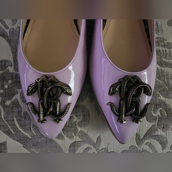 New Authentic Roberto Cavalli Slingback Shoes - Picture 3 of 12